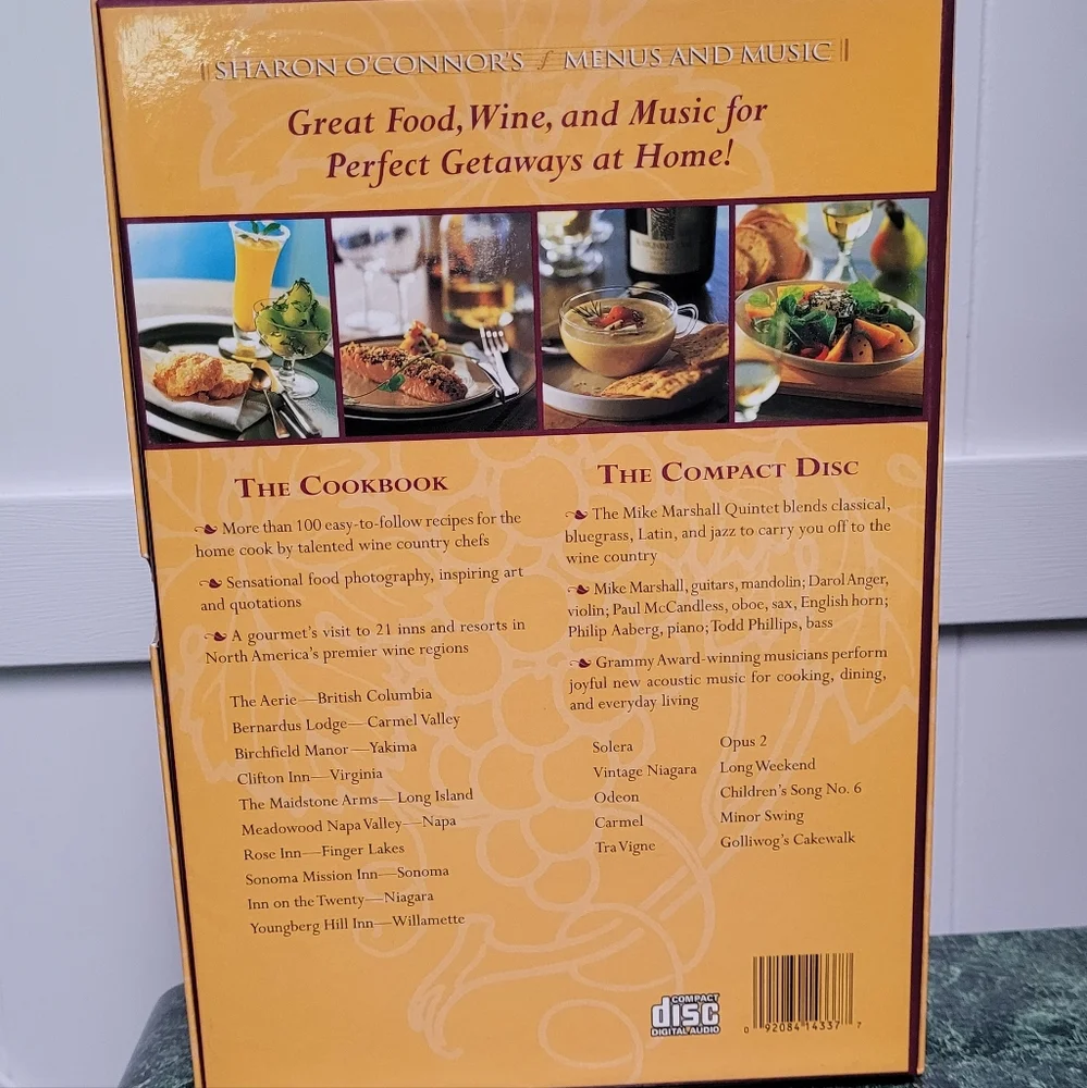 Wine Country Culinary Delights Cookbook